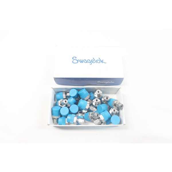 Connessione Equivalente Swagelok SS-200-1-4, Raccordo Compressione S316, 1/8&Prime; Tubo X 1/4&Prime; NPT Maschio, Confezione 10 Pezzi